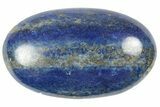 Polished Lapis Lazuli Palm Stone - Pakistan #250665-1